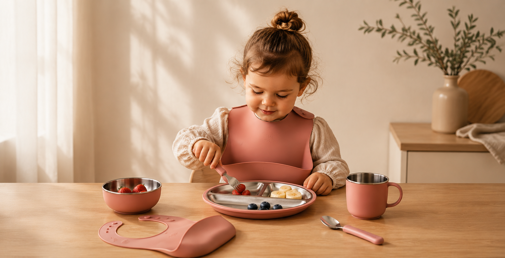 NUYA RVS kinderservies